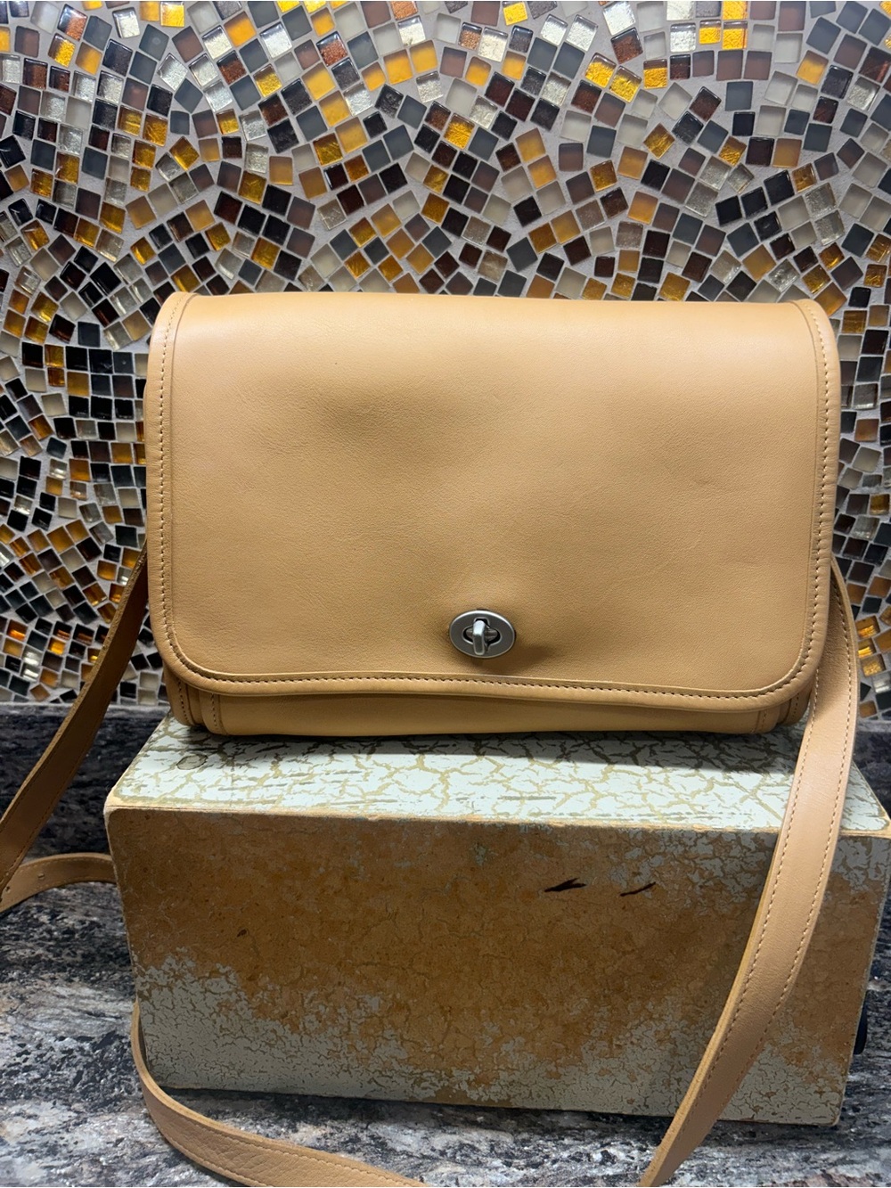Vintage crossbody COACH bag… never carried
